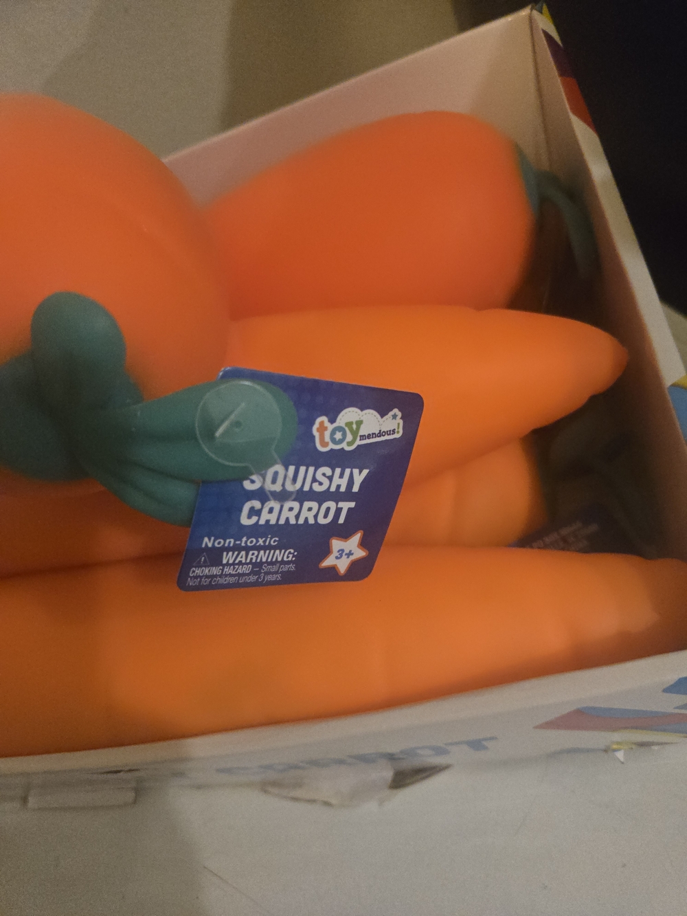 Toymendous Squishy Carrot (RARE)